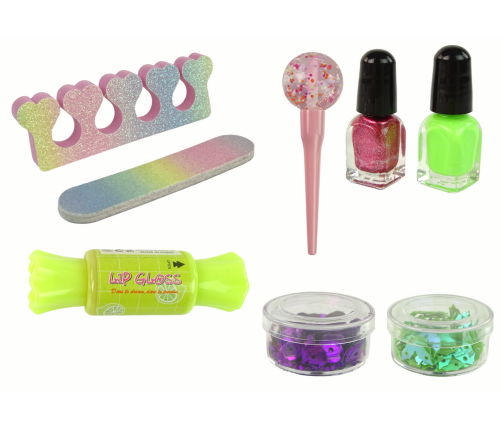 Makeup Set Nail Decoration Candy 9pcs.