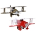 Airplane Powered Helicopter Aluminum Colorful Mix