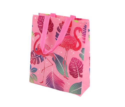 Pink Flamingos Gift Bag30.5cm x 24.5cm x 10cm