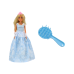 Anlily Ice Queen Blue Dress Snowflake Brush Doll