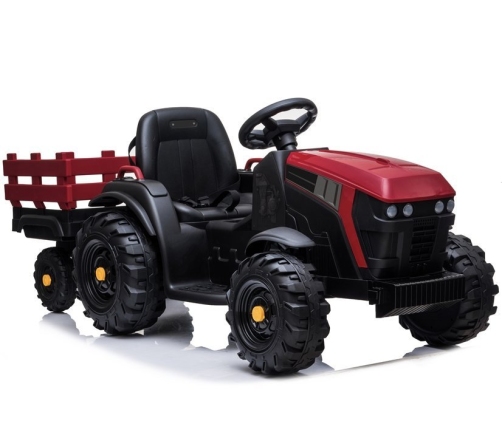 Electric Ride On Tractor with a trailer BDM0925 Red