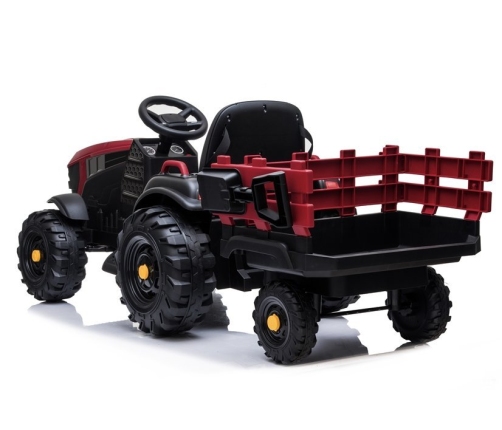 Electric Ride On Tractor with a trailer BDM0925 Red