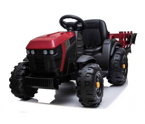 Electric Ride On Tractor with a trailer BDM0925 Red