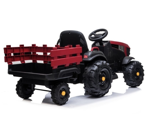 Electric Ride On Tractor with a trailer BDM0925 Red