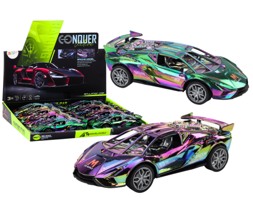 Sports Car Lights Sounds Colorful Chameleon