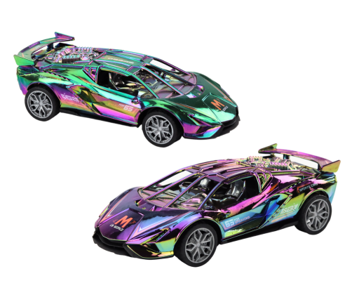 Sports Car Lights Sounds Colorful Chameleon