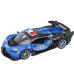 Remote Controlled RC Police Car in 1:12 Scale Blue