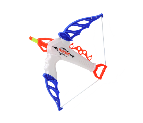 Bow with Target for Soft Arrows with Suction Cup, 6 Pieces