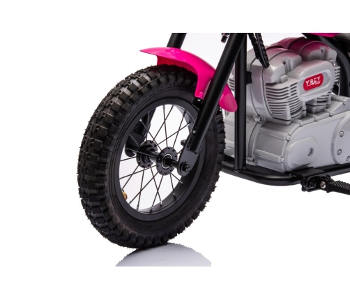 Bērnu elektro motocikls A9902 36V Pink