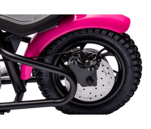 Bērnu elektro motocikls A9902 36V Pink