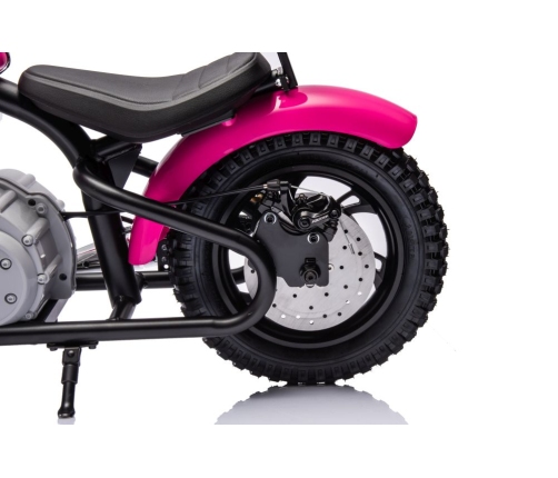 Bērnu elektro motocikls A9902 36V Pink