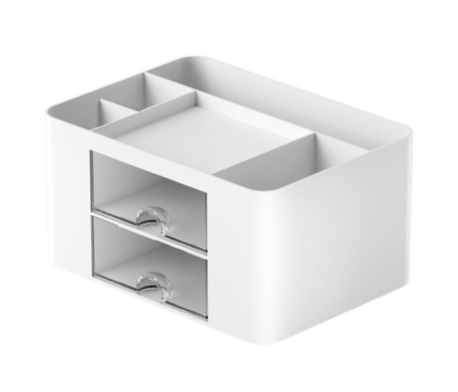 Desk Storage Organizer Drawers White