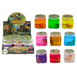 Slime in a Box Dinosaur Figures 150 g 9 Colors