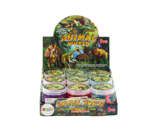 Slime in a Box Dinosaur Figures 150 g 9 Colors