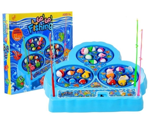 Fish Catching Arcade Game 21 Fish 3 Ponds