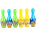 Set to Bowling 6 Bowling Pins + Bowling Ball Sport Game