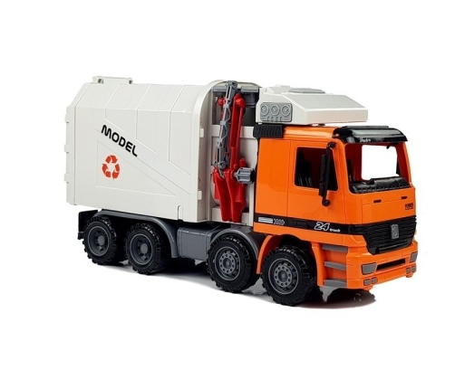 Powered Garbage Truck Trash Can