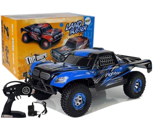 Remote Controlled Car FY-01 4x4 Pick Up 1:12 R/C 40 km/h Blue