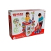 Toy Market with a Trolley Cash Register Scanner Grocery Shopping