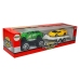 Set of  Vehicles Yellow Sportcars Green Off-Road with Friction