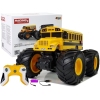 School Bus Big Wheels Remote Controlled 2.4G Sound Yellow