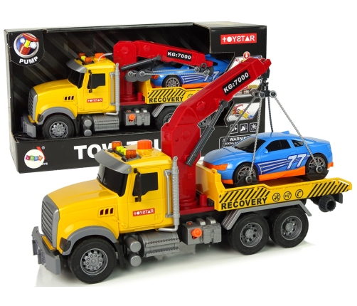 Car Transporter Roadside Assistance Crane Cranes Sounds Lights