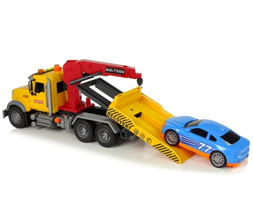 Car Transporter Roadside Assistance Crane Cranes Sounds Lights