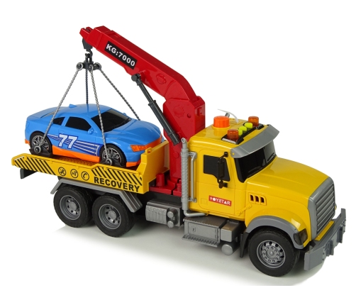 Car Transporter Roadside Assistance Crane Cranes Sounds Lights