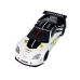 Racing Sports Car R/C 1:18 Corvette C6.R White 2.4 G Lights