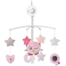 Baby Carrousel for the cot Plush Owl Pink Melody