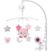 Baby Carrousel for the cot Plush Owl Pink Melody