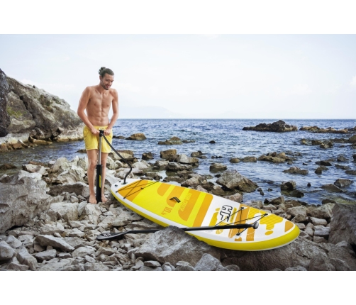 Surfboard Yellow 320 x 76 x 12 cm Bestway 65348