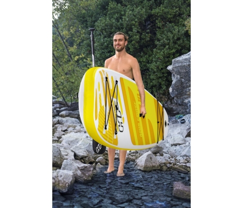 Surfboard Yellow 320 x 76 x 12 cm Bestway 65348