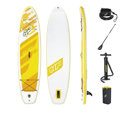 Surfboard Yellow 320 x 76 x 12 cm Bestway 65348