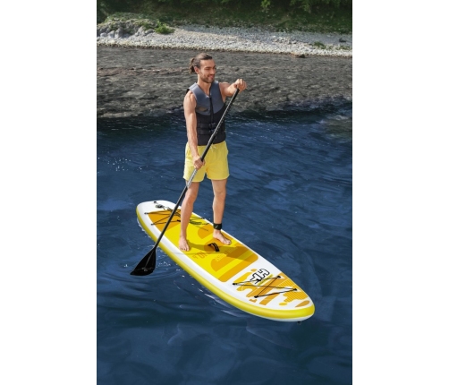 Surfboard Yellow 320 x 76 x 12 cm Bestway 65348