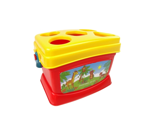 Educational Bucket Cups Pyramid Boat Sorter for Bathing