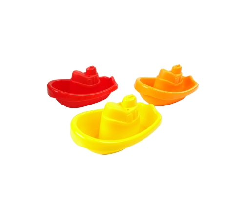 Educational Bucket Cups Pyramid Boat Sorter for Bathing