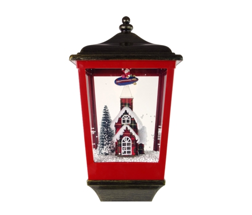 Christmas Decoration Lantern Snowflake Santa House 2in1 Carols Lights