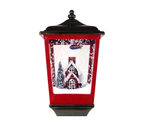 Christmas Decoration Lantern Snowflake Santa House 2in1 Carols Lights