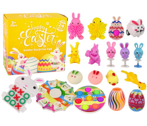 Easter Fidget Toys Squishy Anti-stress Toy Set 18 Elements