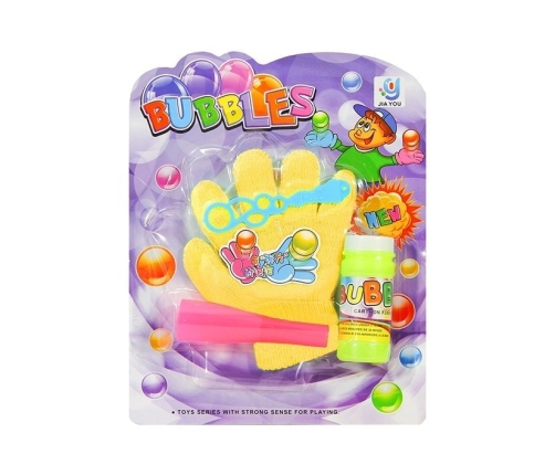 MAGIC CATCHABLE BUBBLE SET KIDS BLOWING BUBBLES BOUNCE CATCH CATCHING GLOVE FUN