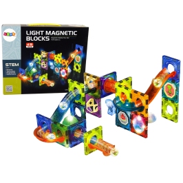 Luminous Slide For Balls Magnetic Blocks 49 Elements