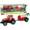 Farm Tractor With Red Sprayer