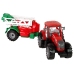 Farm Tractor With Red Sprayer