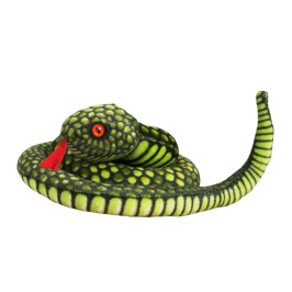 Plush Snake Mascot Green 100 cm