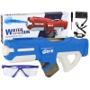 Large Blue Water Gun 750ml  Glasses