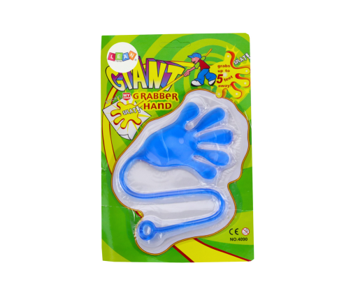 Sticky Hand Elastic Slime Blue