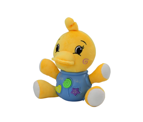 Plush Duck Interactive Plush Yellow Playing 19 cm