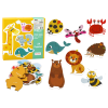 Educational Puzzle Animals Puzzle Learning English 48 pieces.