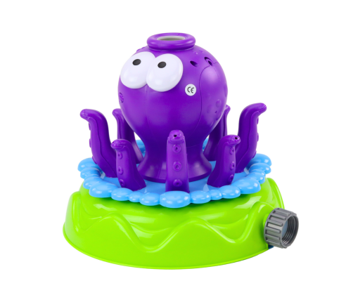 Garden Sprinkler Octopus Fountain Soap Bubbles Purple